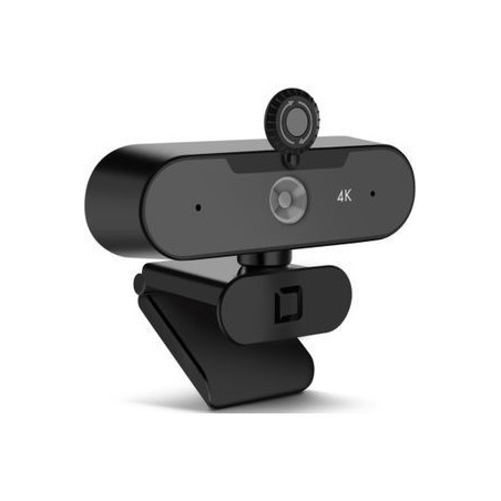 DICOTA Webcam PRO Plus 4K - Stunning 3840 x 2160 Clarity for Professional Meetings & Streaming